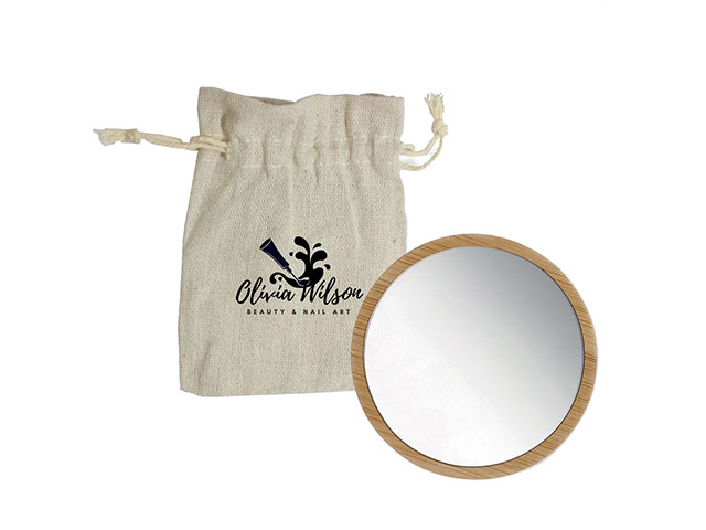 Bamboo Pocket Mirror