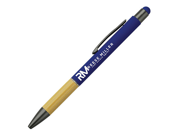 Hana Stylus Bamboo Ball Pen - Image 5