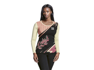 Ladies Long Sleeve T-Shirt Custom Design