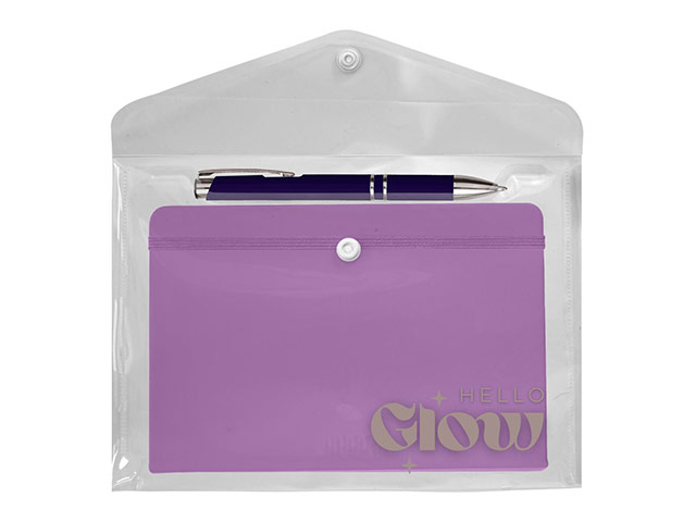 Line And Point Notebook And Pen Set - Image 3