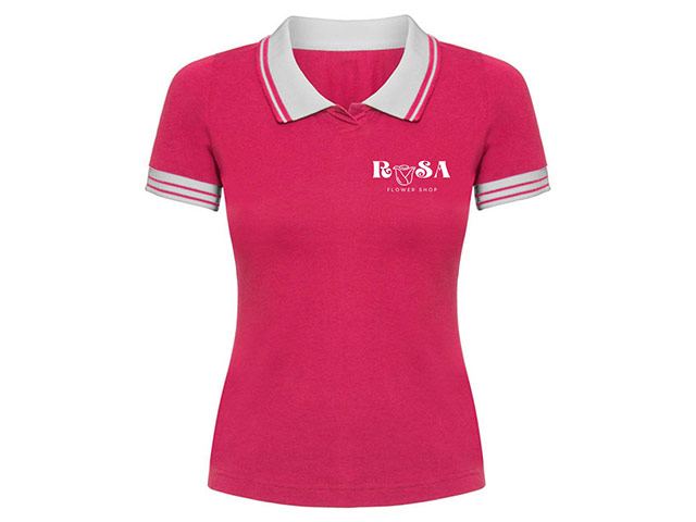 Nancy 2 Tone Polo - Image 3