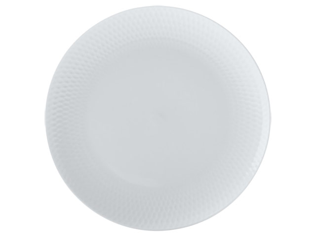 White Basics Diamonds Plate