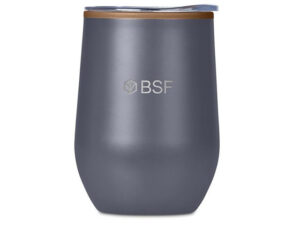 Serendipio Ovolo Stainless Steel And Plastic Double-Wall Tumbler- 350Ml