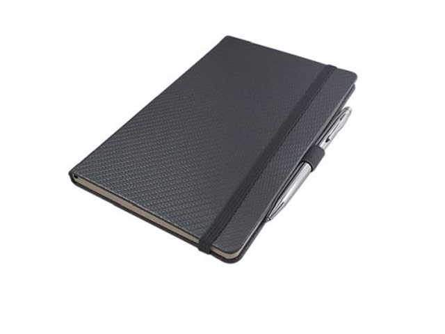 A5 Carbon Thermo Pu Notebook