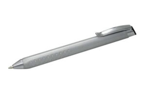 Dot Triangular Shape Push Button Aluminum Metal Ballpen