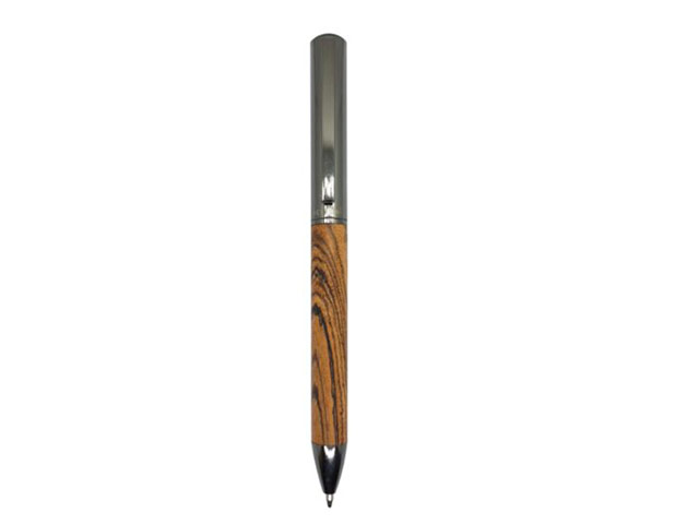 Woody Twist Action Metal And Wood Ballpen