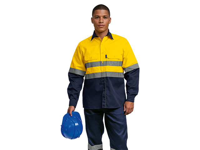 Barron Underground Long Sleeve Safety Shirt - Image 2