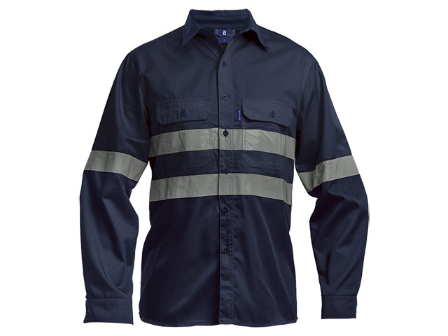 Barron Underground Long Sleeve Safety Shirt - Image 3