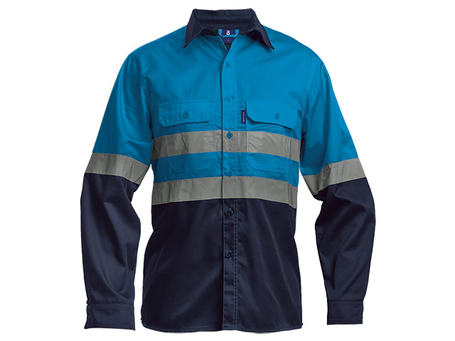Barron Underground Long Sleeve Safety Shirt - Image 4