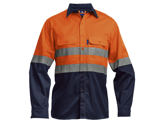 Barron Underground Long Sleeve Safety Shirt - Image 5