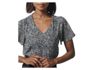 Paris Printed Ladies Blouse