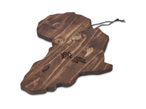 Serendipio African Shaped Wooden Serving Board