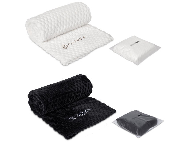 Serendipio Cozy Cloud Fleece Blanket