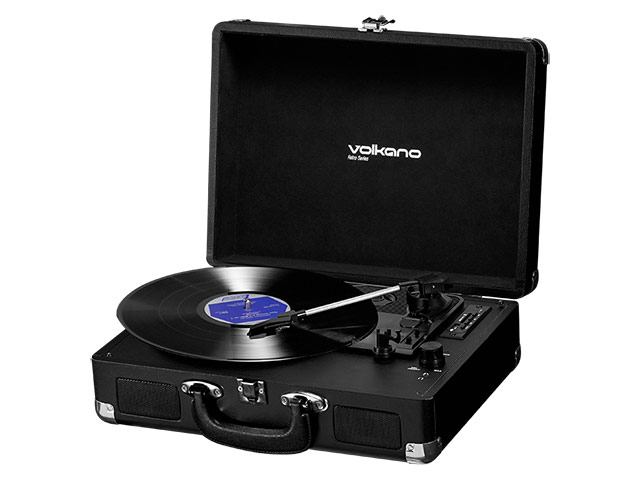Volkano Retro Series Portable Vinyl Player